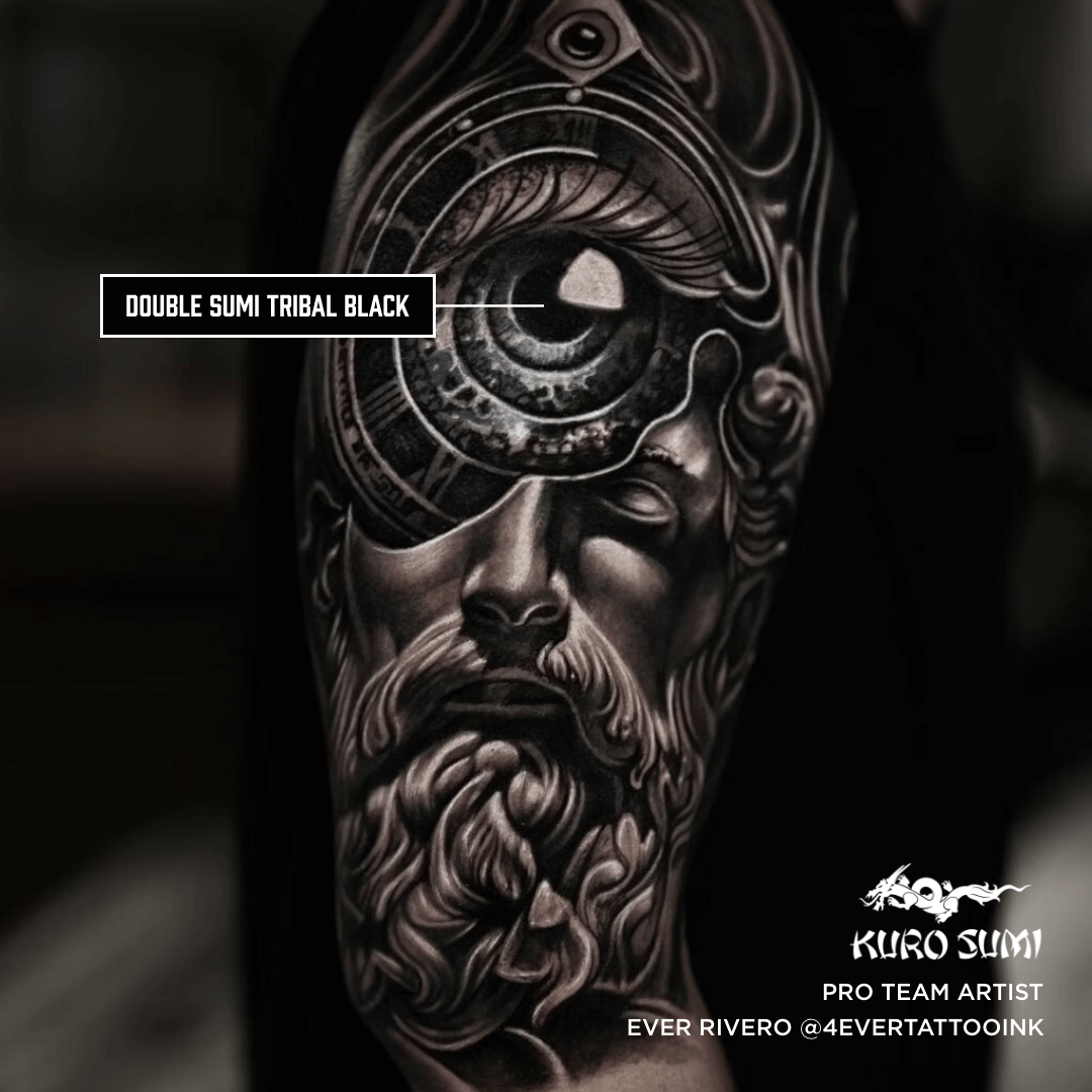 Double Sumi Tribal Black | Kuro Sumi Tattoo Ink Double Sumi Tribal Black | Kuro Sumi Tattoo Ink