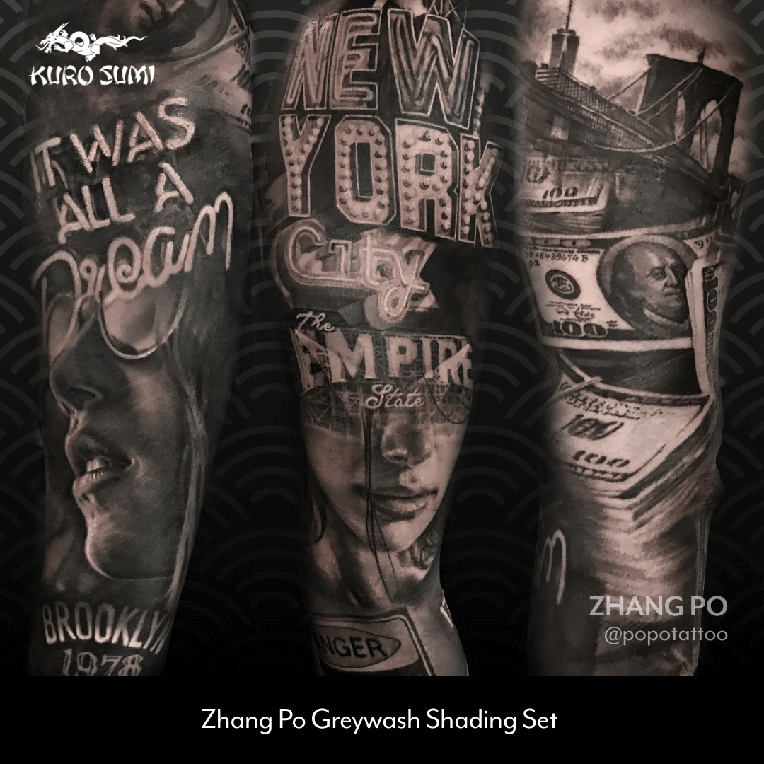 Killer Ink Tattoo on X: The Fine Art Black & Grey Set was created by Kuro  Sumi in collaboration with Pro Team artist @martamakeart & joins the new  #REACH compliant Imperial range.