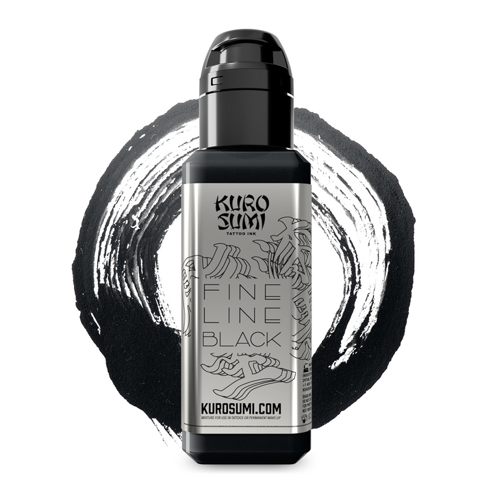 Kuro Sumi Fine Line Black Tattoo Ink