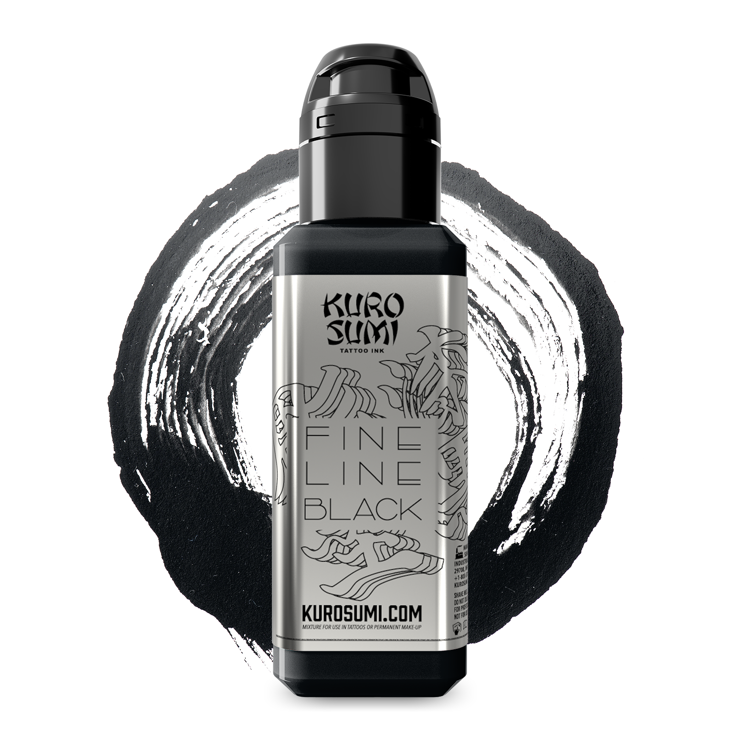 黒墨 kurosumi 12oz full シェーディング用 新品 刺青 KSFLB1.5-Kuro-Sumi-