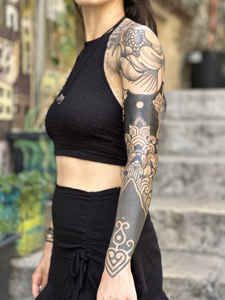 Black SUMI 3 Tattoo Ink - iaminktattoo