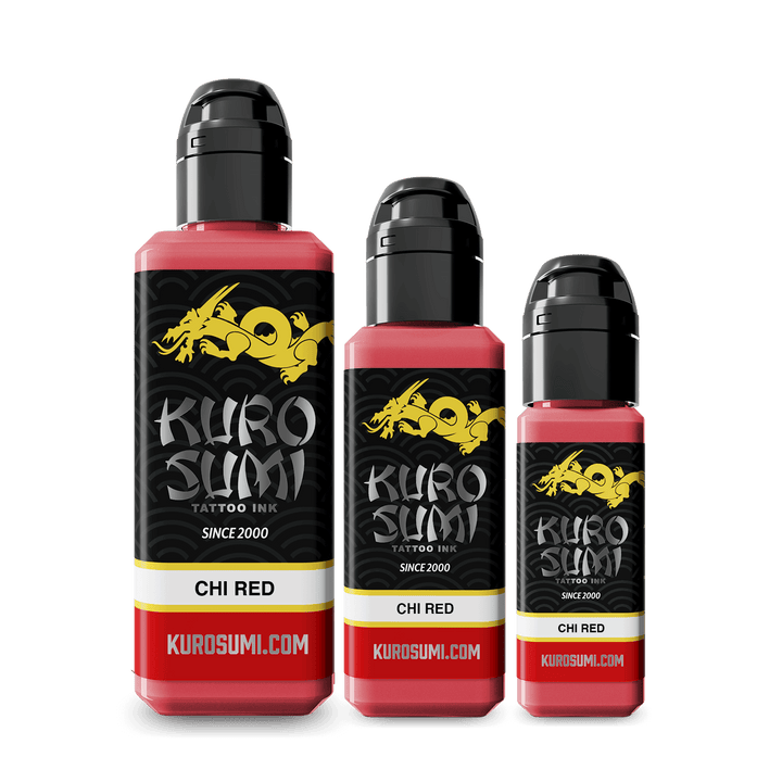 Kuro Sumi Tattoo Ink 52 Colors Set of 1oz Bottles Authentic