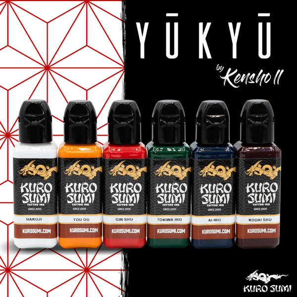 Kuro Sumi Japanese Tattoo Color Ink Pigments Set, Vegan Professional  Tattooing Inks, 59 Colors + 5 Free Whites
